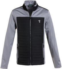 Golfino Microfibre Fleece Mens Jacket Chrome Grey 48 Golfino Microfibre Fleece Mens Jacket Chrome Grey 48
