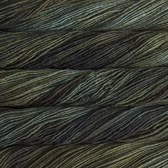 Knitting Yarn Malabrigo Worsted Olive Knitting Yarn