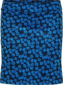 Skirt / Dress J.Lindeberg Amelie Long Flower Print Womens Skirt Pop Blue Flower Print XS - 1