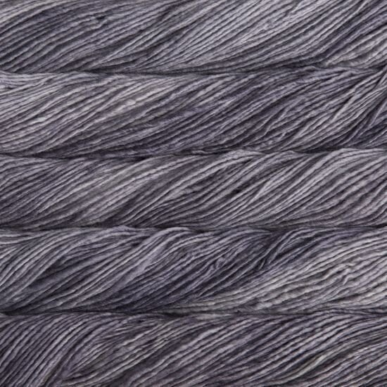 Knitting Yarn Malabrigo Worsted Frost Gray Knitting Yarn