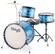 Stagg Tim Jr 3/16B Junior Drum Set Blue Blue