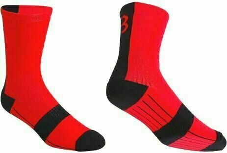 Cyklo ponožky BBB Mountainfeet Červená Cyklo ponožky - 1