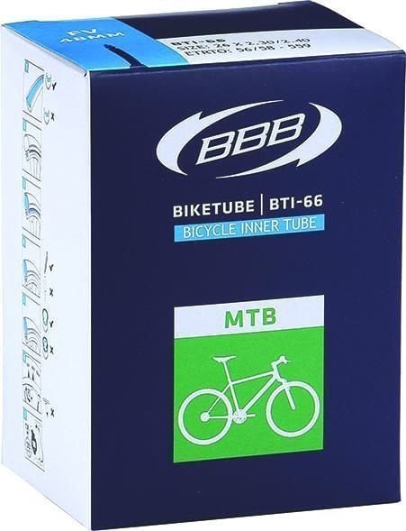 Kerékpár belső gumi BBB Biketube MTB 1,9 - 2,125'' 48.0 Presta Belső gumi