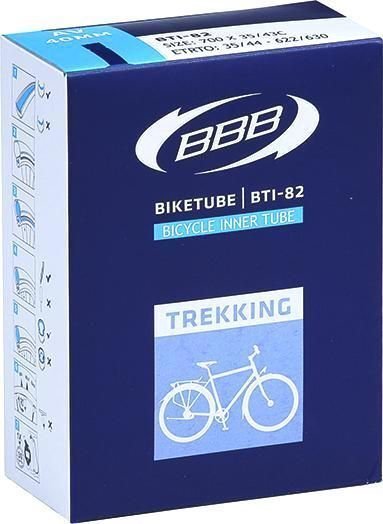 Câmaras para bicicletas BBB Biketube Trekking 35-40 mm 40.0 Schrader Câmara de bicicleta