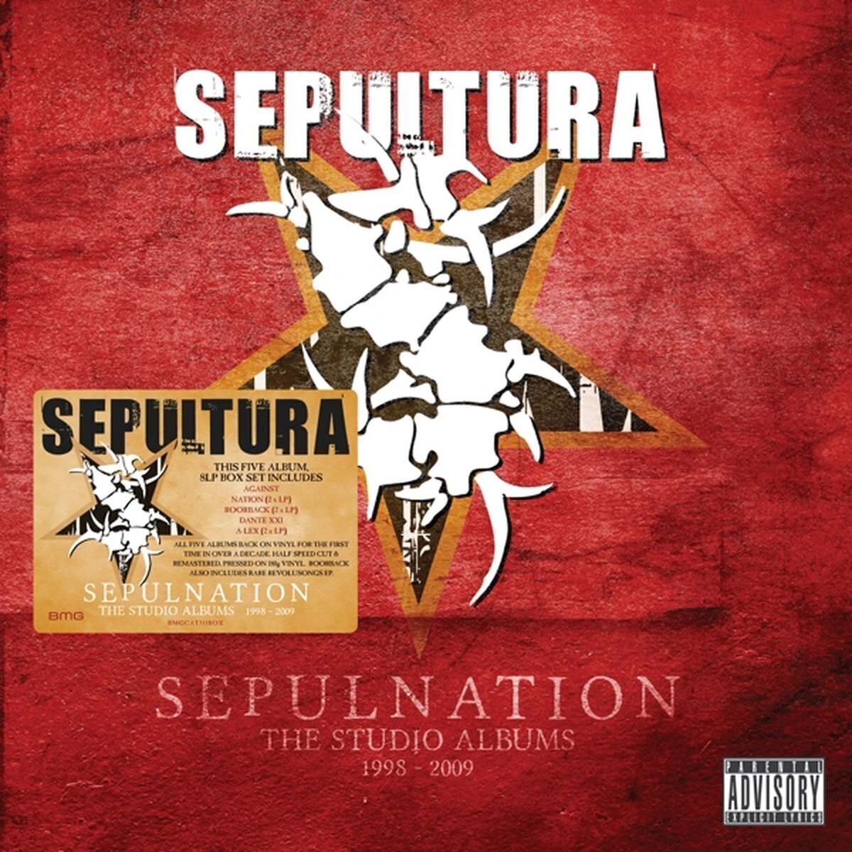 LP deska Sepultura - Sepulnation - The Studio Albums 1998-2009 (Remastered) (180 g) (8 LP)