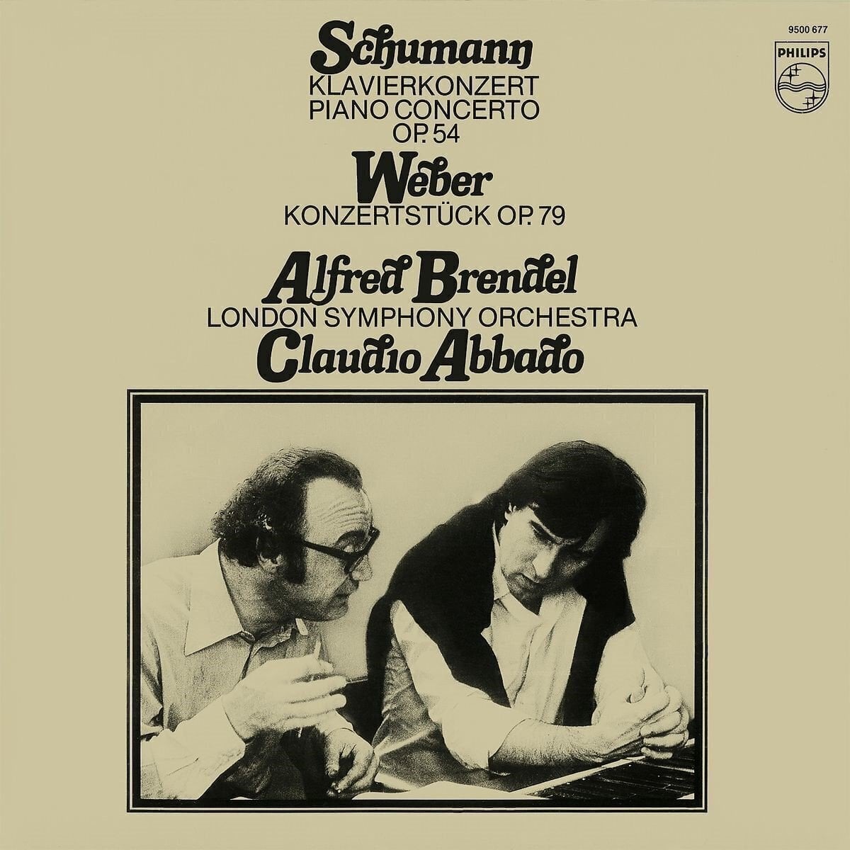 Vinyl Record Robert Schumann & Weber & Alfred Brendel & London Symphony Orchestra & Claudio Abbado - Klavierkonzert Op. 54 / Konzertstück Op. 79 (180 g) (LP)