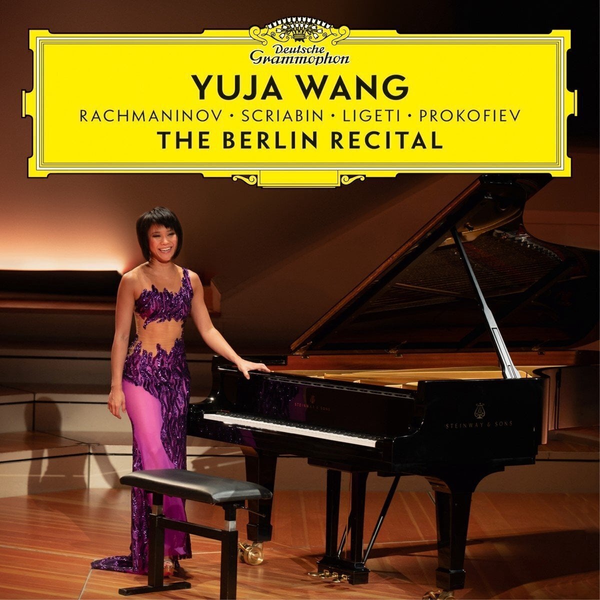 Schallplatte Yuja Wang & Sergei Vasilyevich Rachmaninoff & Alexander Scriabin & György Ligeti & Sergei Prokofiev - The Berlin Recital (180 g) (2 LP)