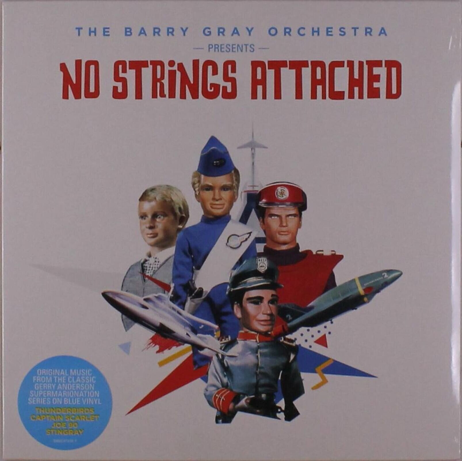 Disc de vinil The Barry Gray Orchestra - No Strings Attached (Reissue) (Blue Coloured) (10")
