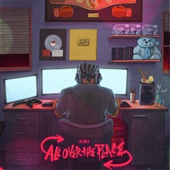 Schallplatte KSI - All Over The Place (Red Transparent Coloured) (LP) - 1