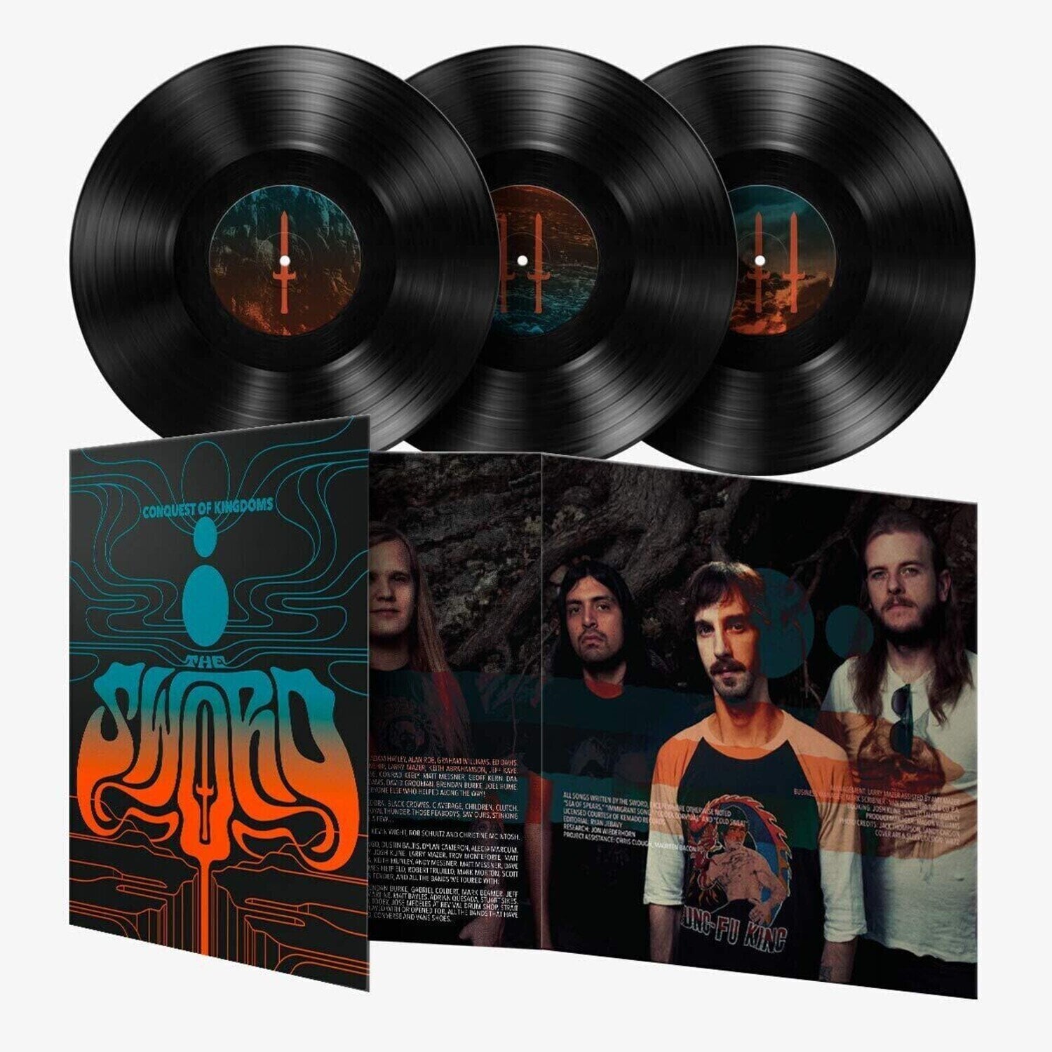 Vinüülplaat The Sword - Conquest Of Kingdoms (3 LP)