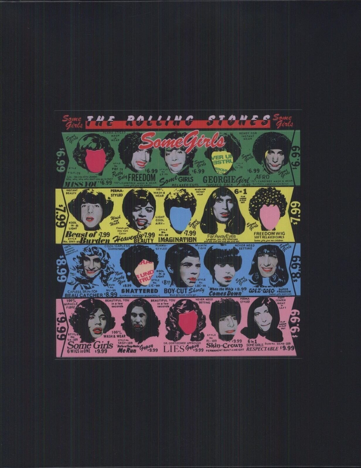 Vinyl Record The Rolling Stones - Some Girls (Remastered) (Limited Deluxe Edition) (7" + 2 CD + DVD)