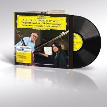 LP ploča Martha Argerich & Rostropovich & Chopin & Schumann - Chopin: Cello Sonate Op. 65, Polonaise Op. 3 / Schumann: Adagio & Allegro Op. 70 (180 g) (LP) - 1