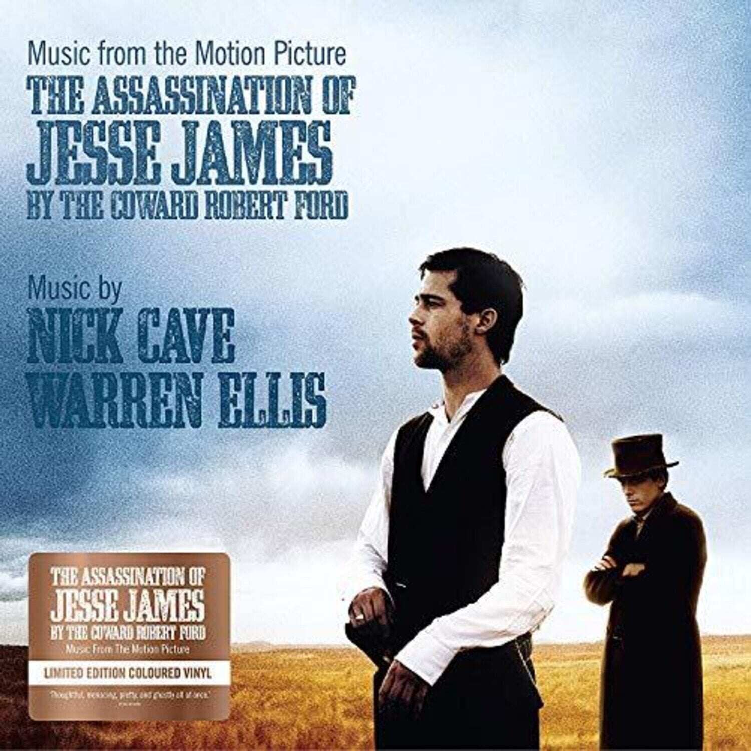Schallplatte Nick Cave & Warren Ellis - The Assassination Of Jesse James By The Coward Robert Ford (Remastered) (O.S.T.) (Limited Edition) (Whiskey Coloured) (LP)