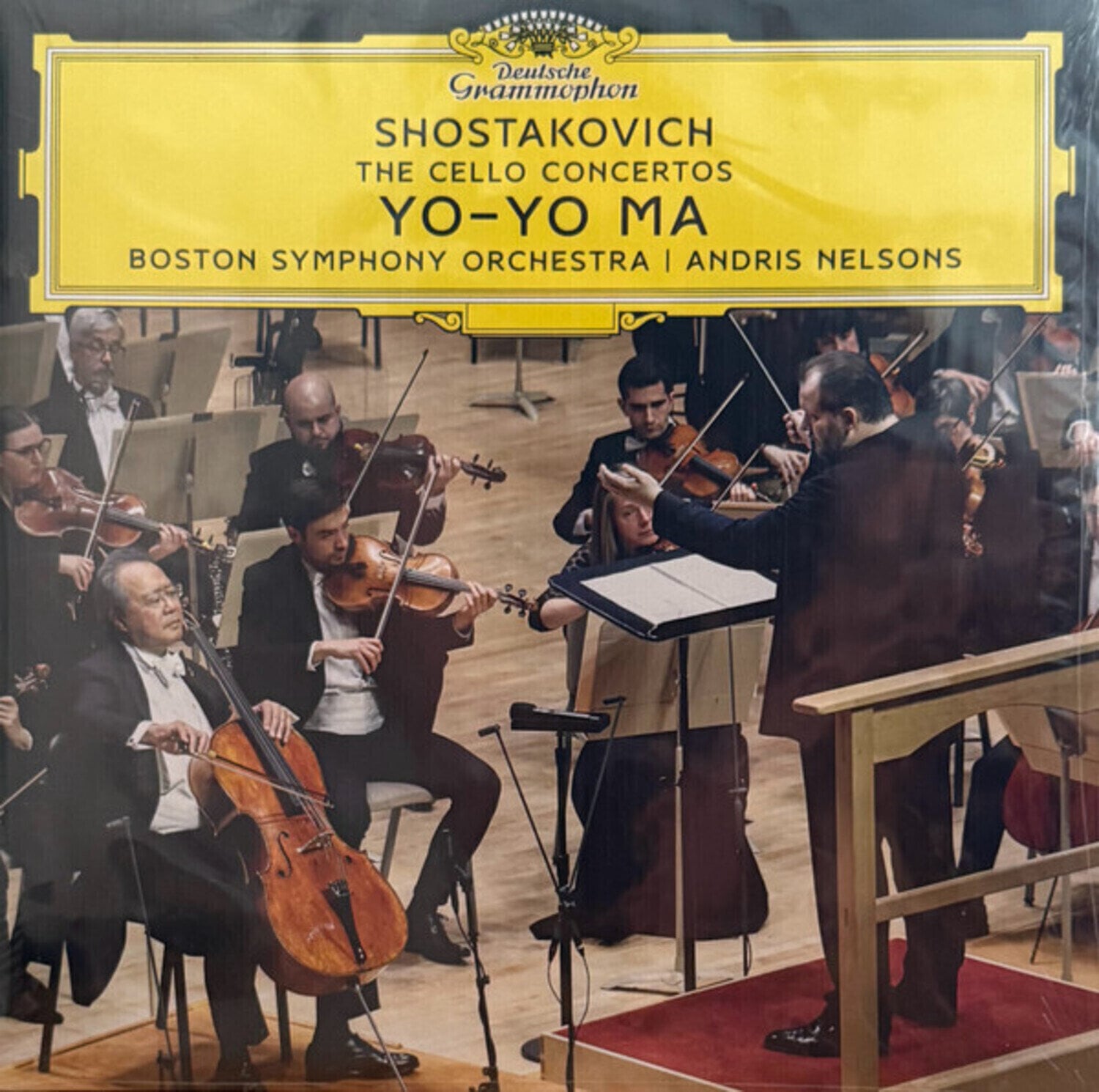 Vinyl Record Dmitri Shostakovich & Yo-Yo Ma & Boston Symphony Orchestra & Andris Nelsons - Shostakovich: The Cello Concertos (2 LP)