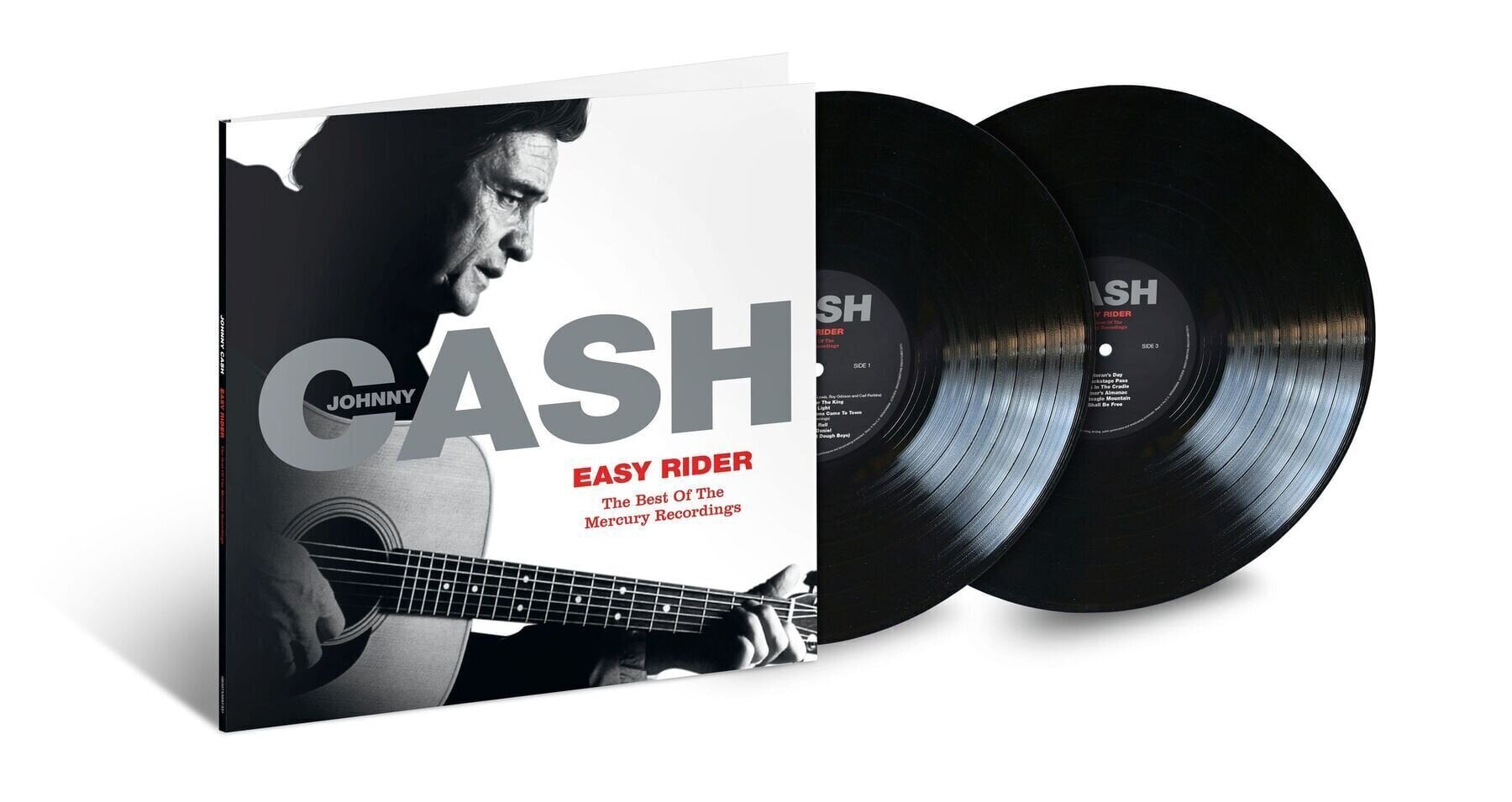 Vinyl Record Johnny Cash - Easy Rider: The Best Of The Mercury Recordings (Remastered) (2 LP)