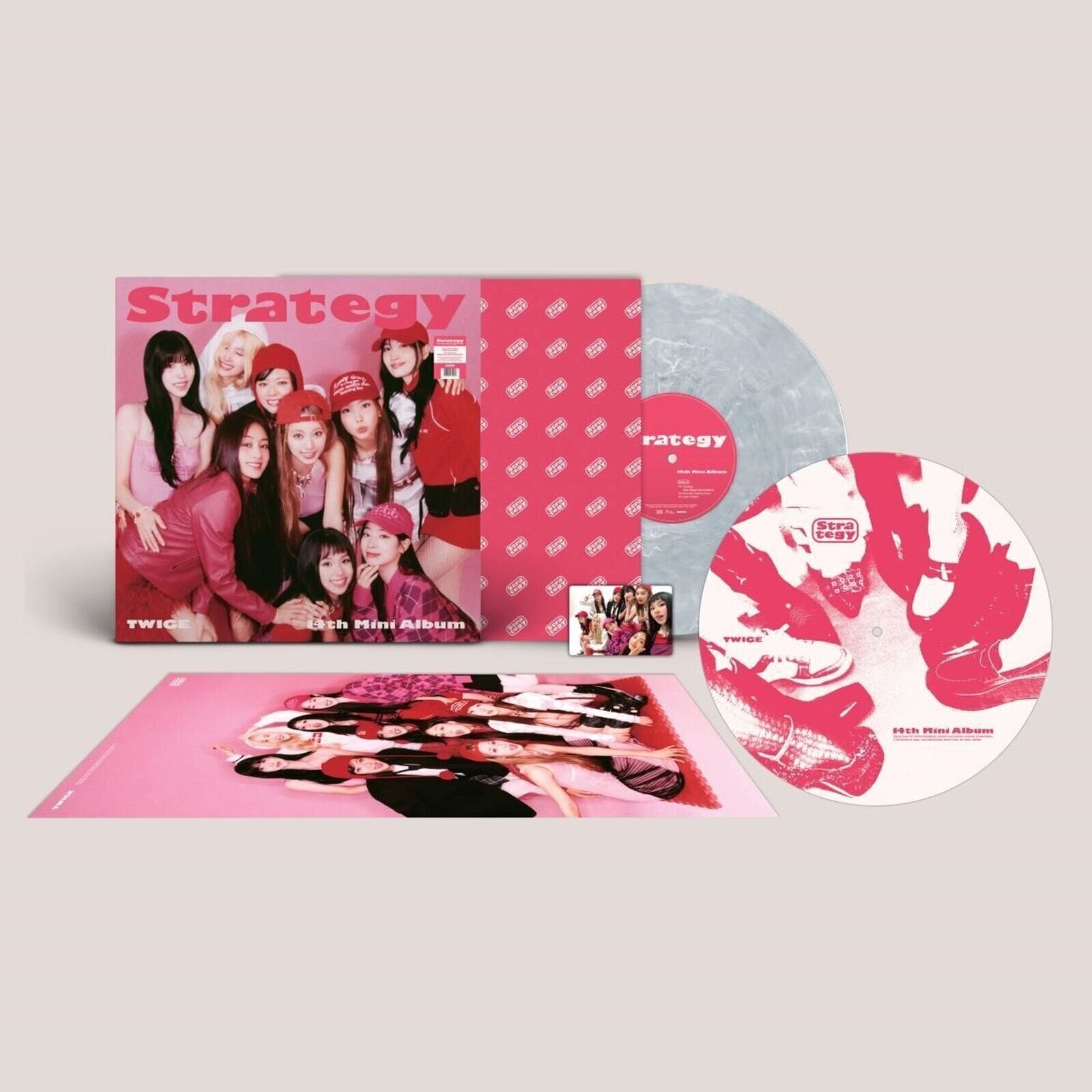 Vinüülplaat Twice - Strategy (South Korea) (Limited/Sugar/Frost/Coloured Edition) (LP)