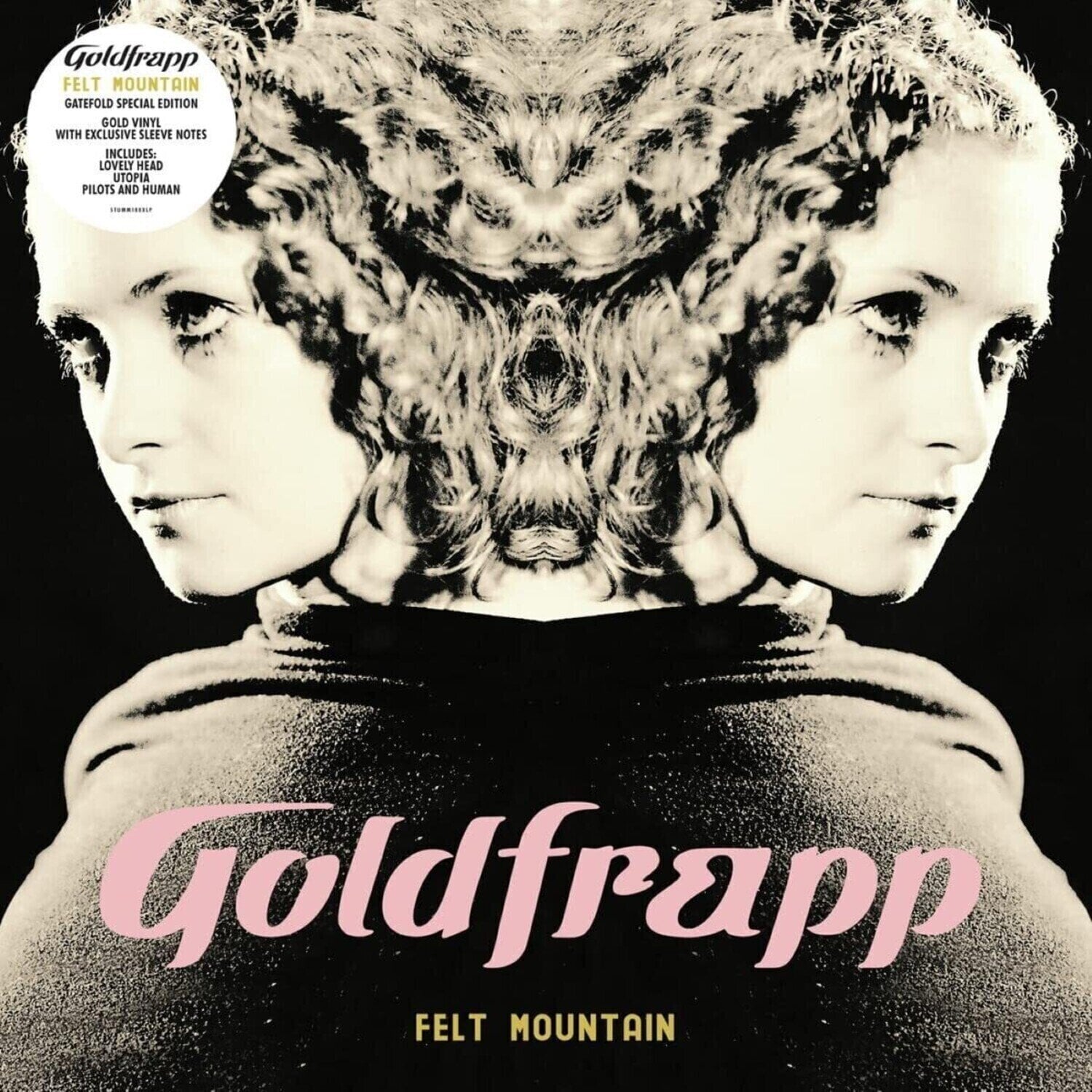 Schallplatte Goldfrapp - Felt Mountain (Limited Edition) (Gold Translucent Coloured) (LP)