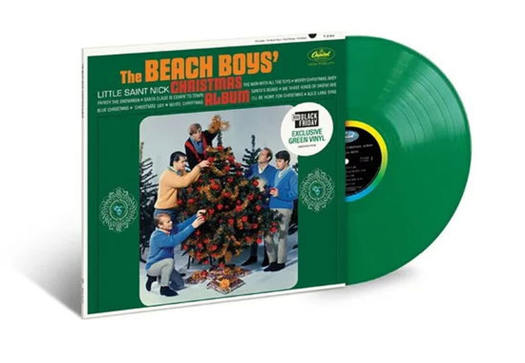 Schallplatte The Beach Boys - The Beach Boys' Christmas Album (Numbered) (Green Coloured) (LP)
