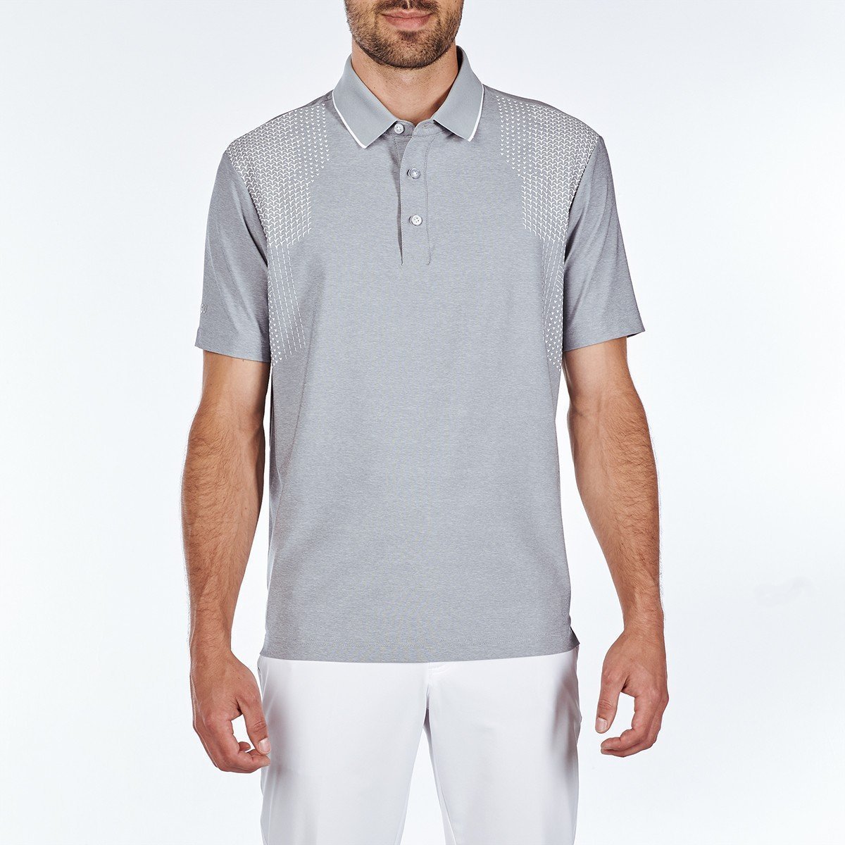 Poloshirt Sligo Lenny Light Grey M Poloshirt
