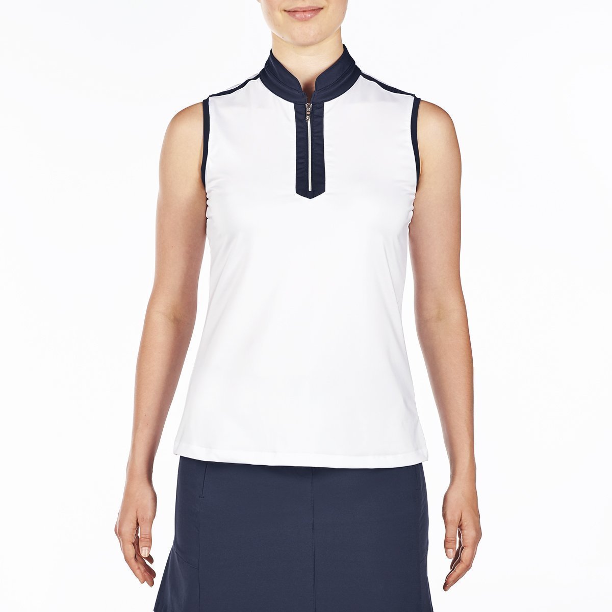 Риза за поло Nivo Andie Mock Womens Polo Shirt White M