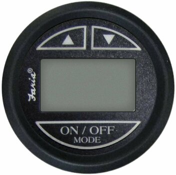 Boat Instrument Faria Depth Sounder with Air and Water Temperature - Transom Mount Black - 1