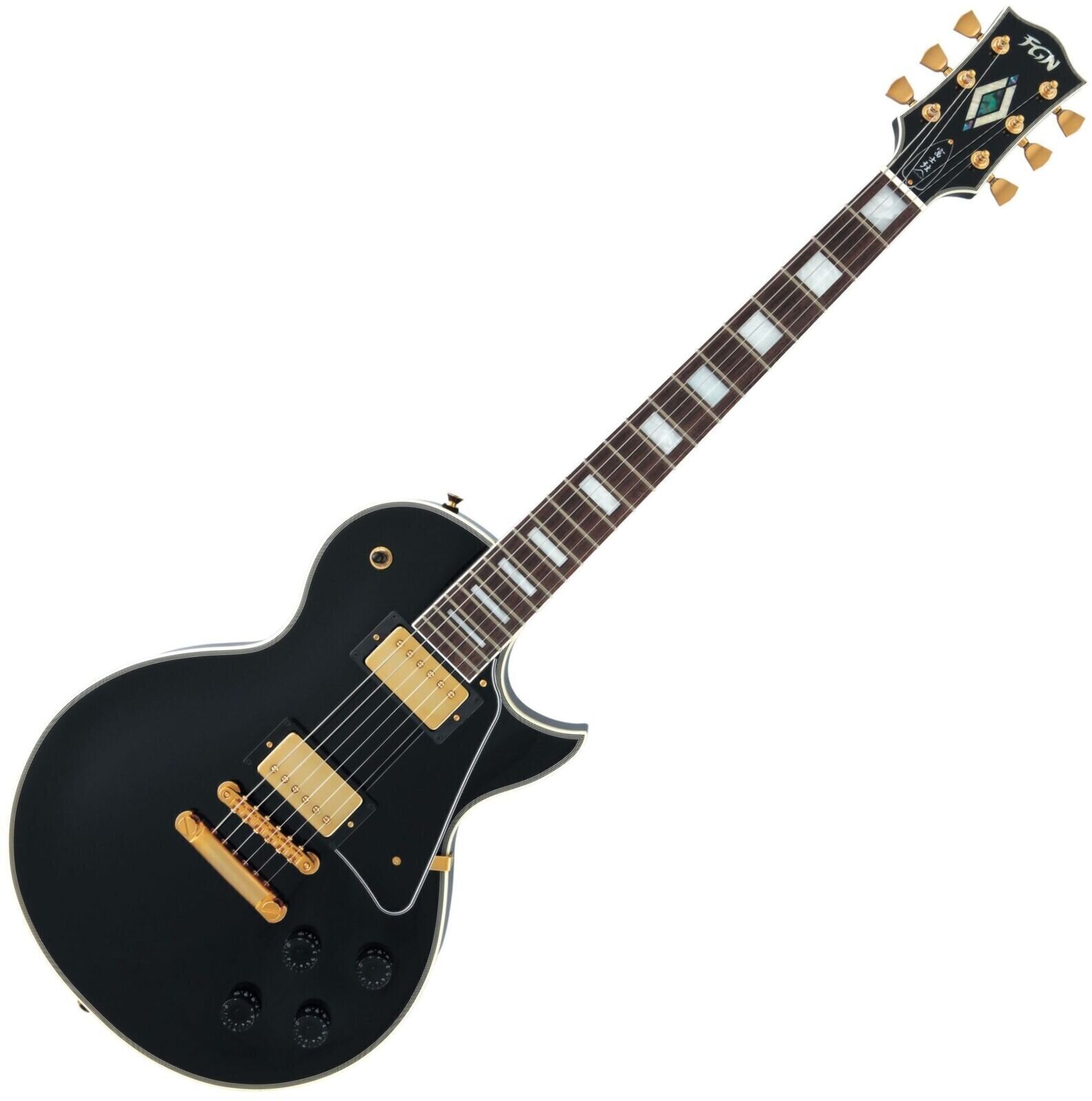 Guitare électrique FGN Neo Classic LC10 Black Guitare électrique