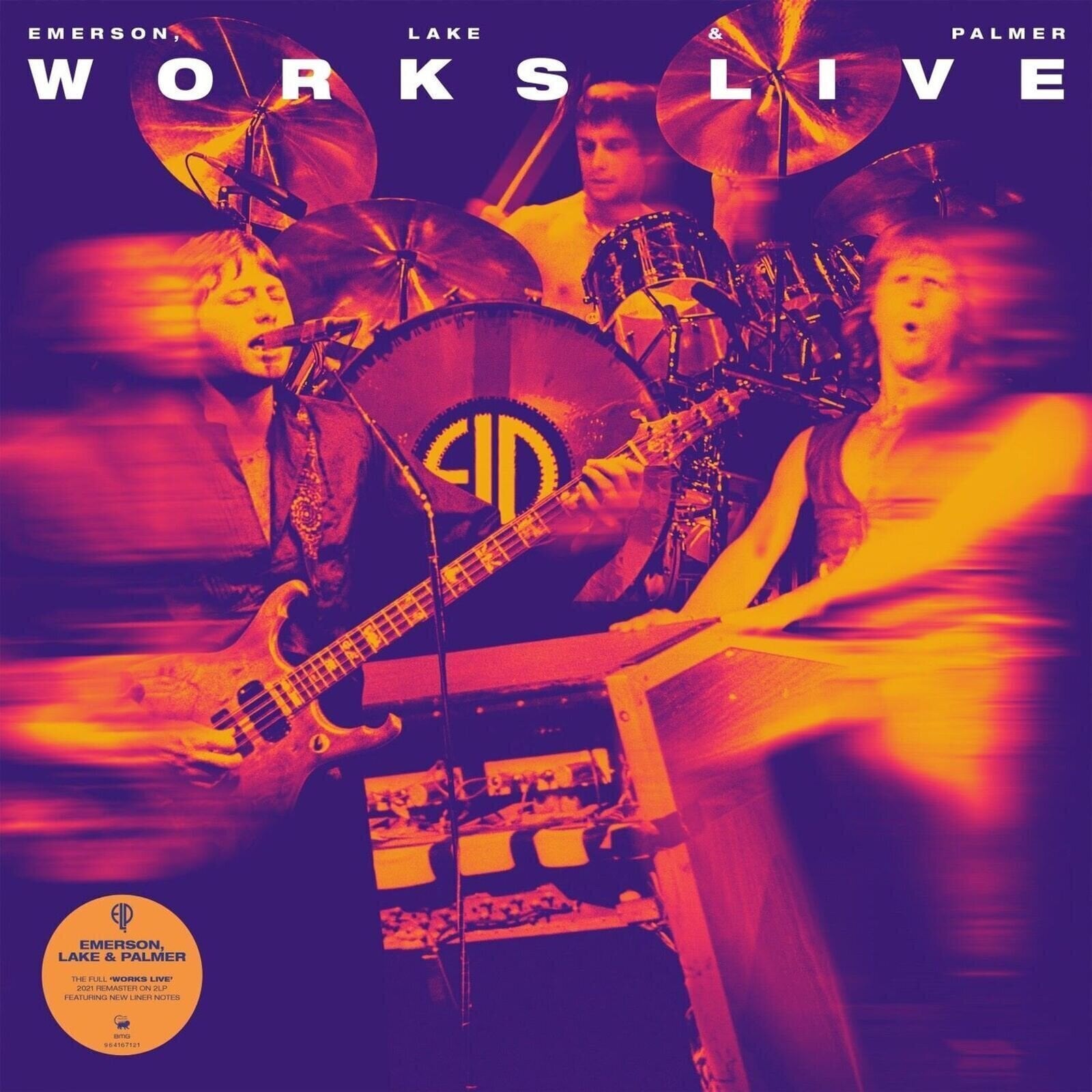 LP plošča Emerson, Lake & Palmer - Works Live, Canada 1977 (2 LP)