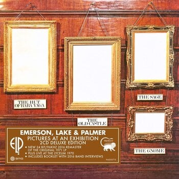 CD диск Emerson, Lake & Palmer - Pictures At an Exhibition (Live) (2 CD) - 1