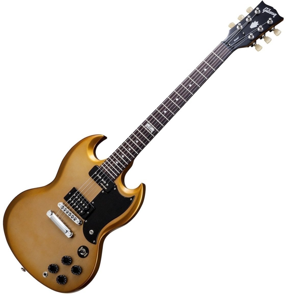 Elektrická gitara Gibson SG Futura 2014 w/Min E Tune Bullion Gold Vintage Gloss