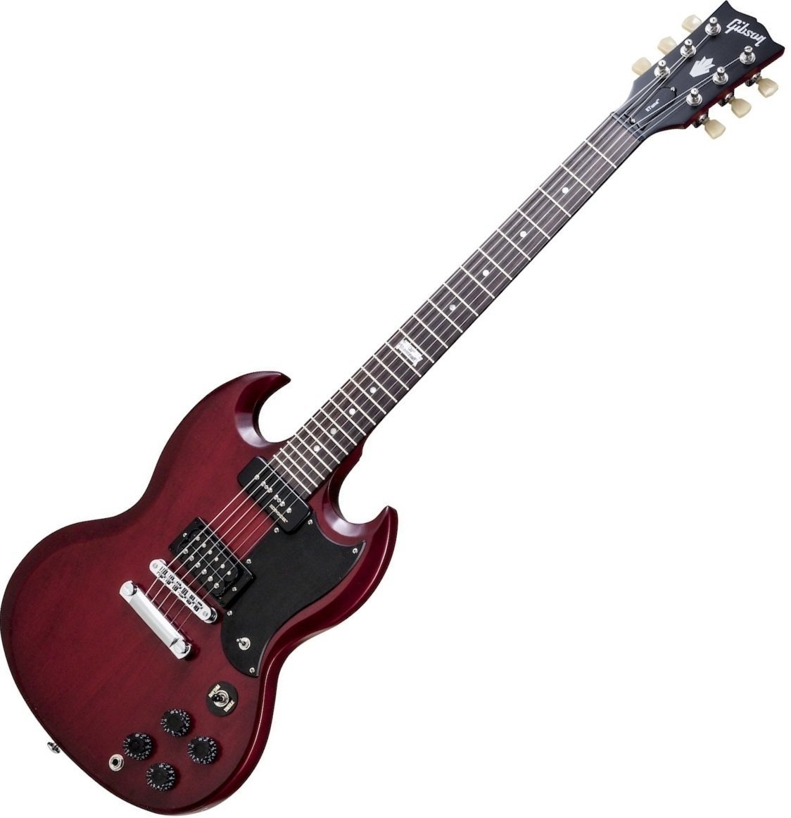Guitare électrique Gibson SG Futura 2014 w/Min E Tune Brilliant Red Vintage Gloss