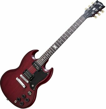 Guitarra elétrica Gibson SG Futura 2014 w/Min E Tune Brilliant Red Vintage Gloss - 1