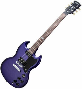 E-Gitarre Gibson SG Futura 2014 w/Min E Tune Plum Insane Vintage Gloss - 1