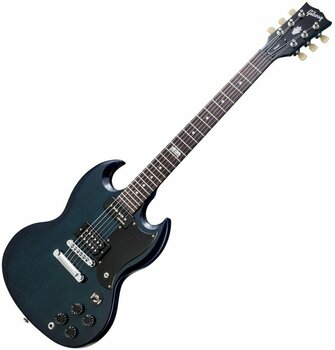 Guitare électrique Gibson SG Futura 2014 w/Min E Tune Pacific Blue Vintage Gloss - 1