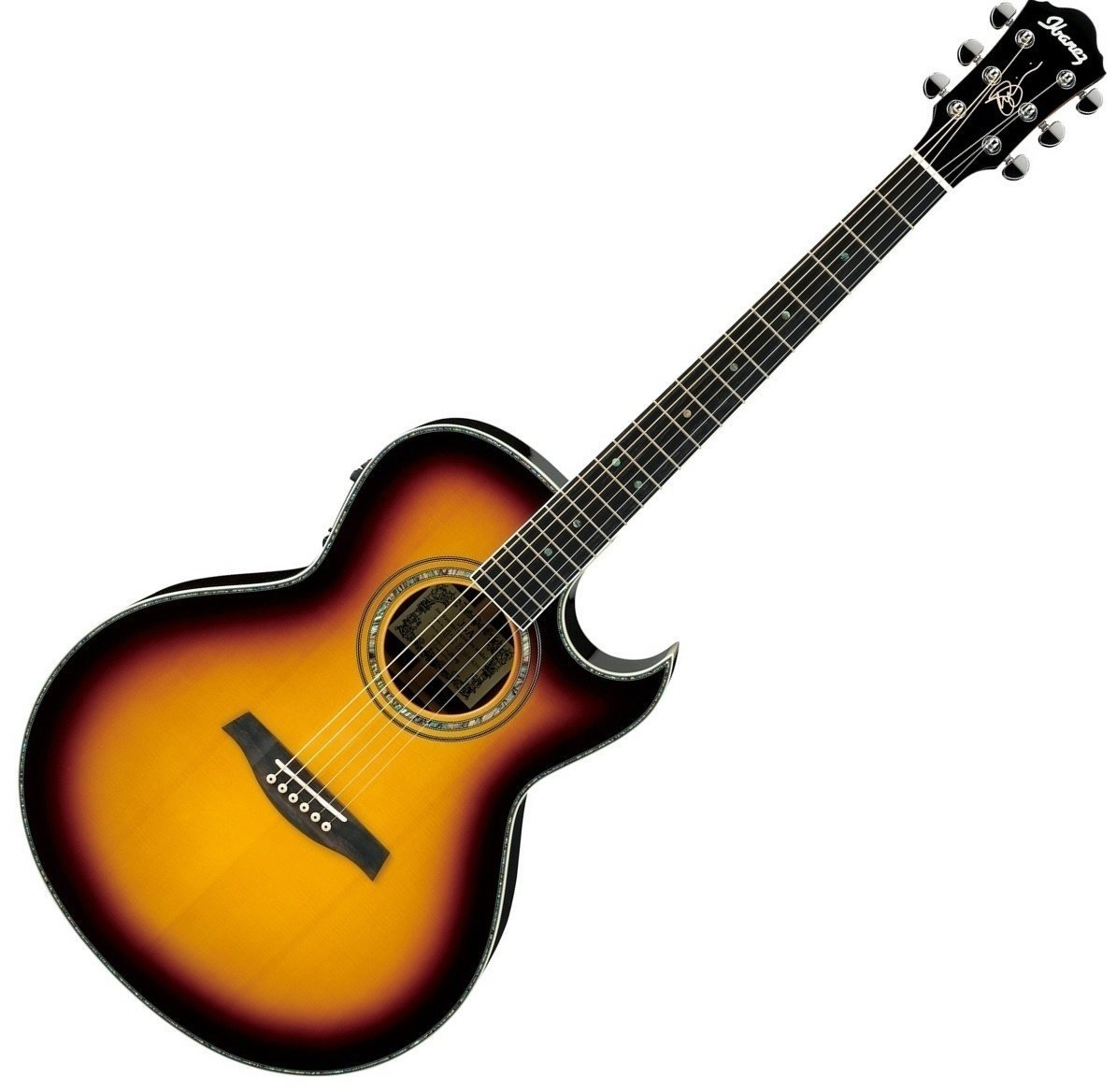 electro-acoustic guitar Ibanez JSA20-VB Vintage Burst