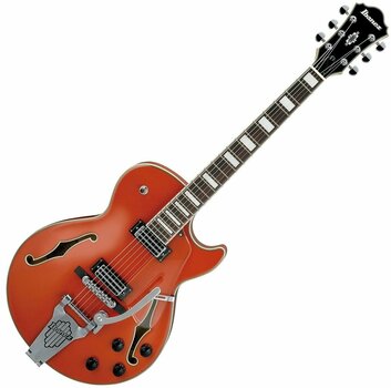 Halbresonanz-Gitarre Ibanez AGR 63T Twilight Orange - 1