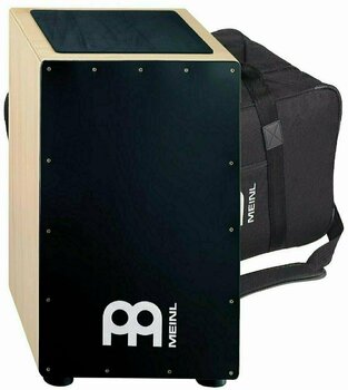 Plastic cajon Meinl CAJ7NT-BK Premium Fiberglass String Cajon and Bag - 1