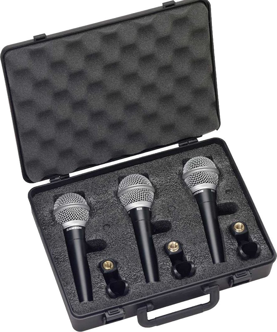 Dynamisk mikrofon til vokal Samson R21S3 Dynamisk mikrofon til vokal