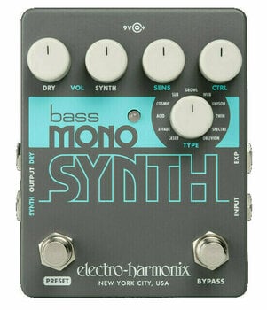 Pedal de efeitos para baixo Electro Harmonix Bass Mono Synth - 1