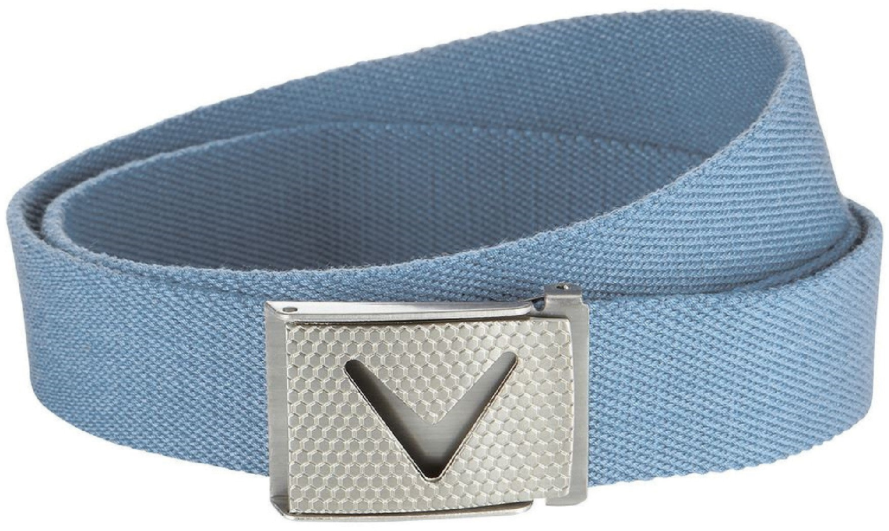 Cinture Callaway Cut-To-Fit Solid Webbed Belt Chambray Os Mens