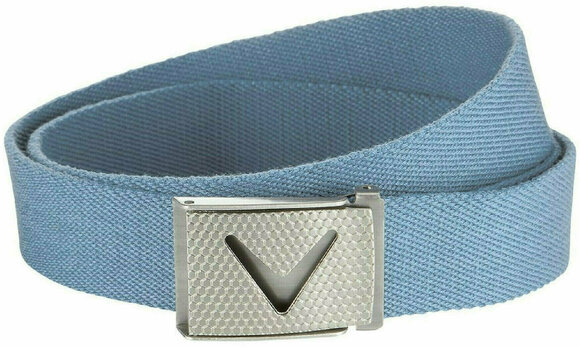 Gürtel Callaway Cut-To-Fit Solid Webbed Belt Chambray Os Mens - 1