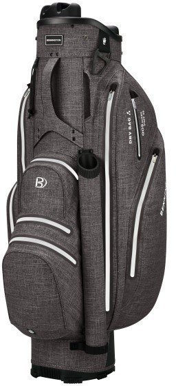 Saco de golfe Bennington QO9 Premium Waterproof Cart Bag Charcoal