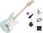 Elektrikitarr Fender Squier Sonic Stratocaster HT H MN Premium SET Sonic Blue Elektrikitarr