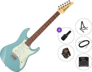 Elektromos gitár Ibanez AZES31-PRB Premium SET Purist Blue Elektromos gitár