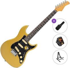 Elektromos gitár Sire Larry Carlton S3 New Gen Basic SET Metallic Gold Elektromos gitár
