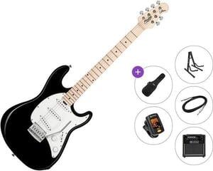Elektromos gitár Sterling by MusicMan CT30SSS Premium SET Black Elektromos gitár