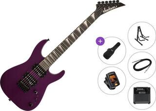 Elektrikitarr Jackson JS Series Dinky Minion JS1X AN Premium SET Pavo Purple Elektrikitarr