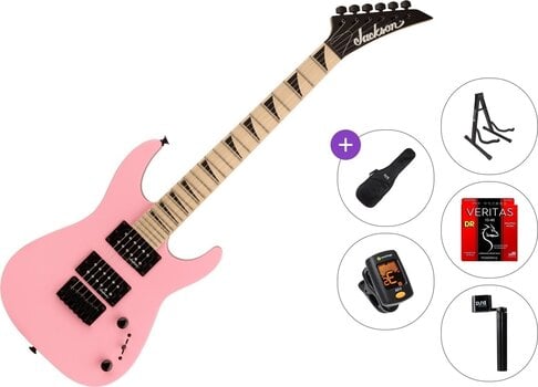Elektrikitarr Jackson JS Series Dinky Minion JS1XM MN Standard SET Bubble Gum Pink Elektrikitarr - 1