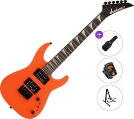 Elektrikitarr Jackson JS Series Dinky Minion JS1X AN Basic SET Safety Orange Elektrikitarr