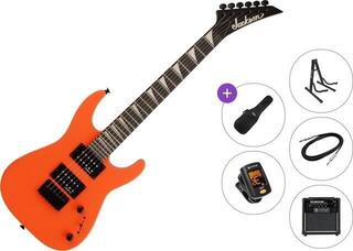 Elektrikitarr Jackson JS Series Dinky Minion JS1X AN Premium SET Safety Orange Elektrikitarr