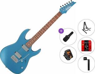 E-Gitarre Ibanez GRX120SP-MLM Standard SET Metallic Light Blue E-Gitarre